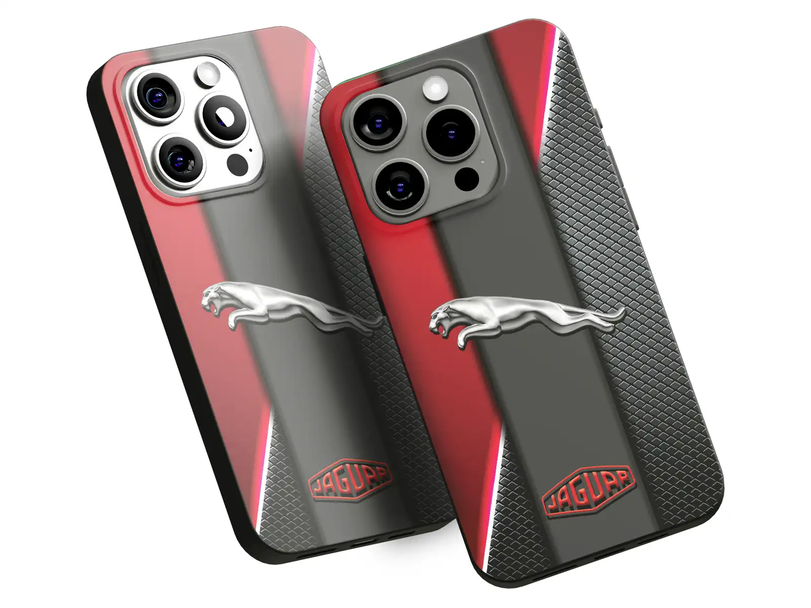 Jaguar Coque Silicone Smartphone Toucher Luxe Élégant